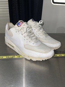 Nike Air Max 90 HYP Hyperfuse QS USA Independence Day White 10.5 | eBay