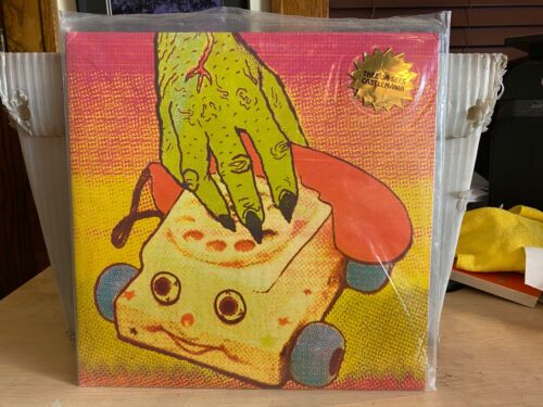 Thee Oh Sees Castlemania 2x LP In the Red 2011 VINYLE couleur jaune GRAVÉ EX - Photo 1/5