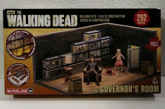 McFarlane Toys Building Sets -The Walking Dead TV The Governor's Room Building Set for sale