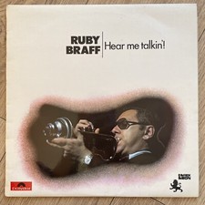 RUBY BRAFF - HEAR ME TALKIN'! UK VINYL LP BLACK LION RECORDS 1971 EX+/VG+ Jazz