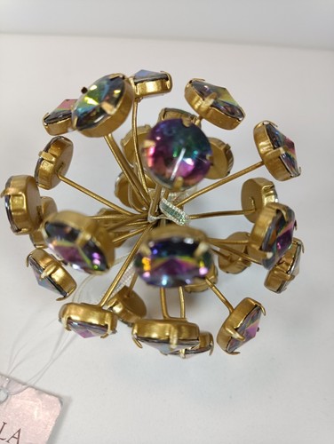 Gisela Graham Chrismas Hanging Decoration Gold - Picture 2 of 13