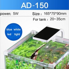 aquarium fish tank water plant grow Mini nano clip LED light USB charge drive