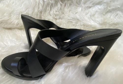 Tamara Mellon Sandalen mit offener Zehenpartie. Schwarz. Größe 39,5 US Größe 9,5 - Bild 12 von 12