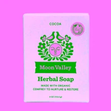 Herbal Soap Cocoa 4 Oz By Moon Valley Organics