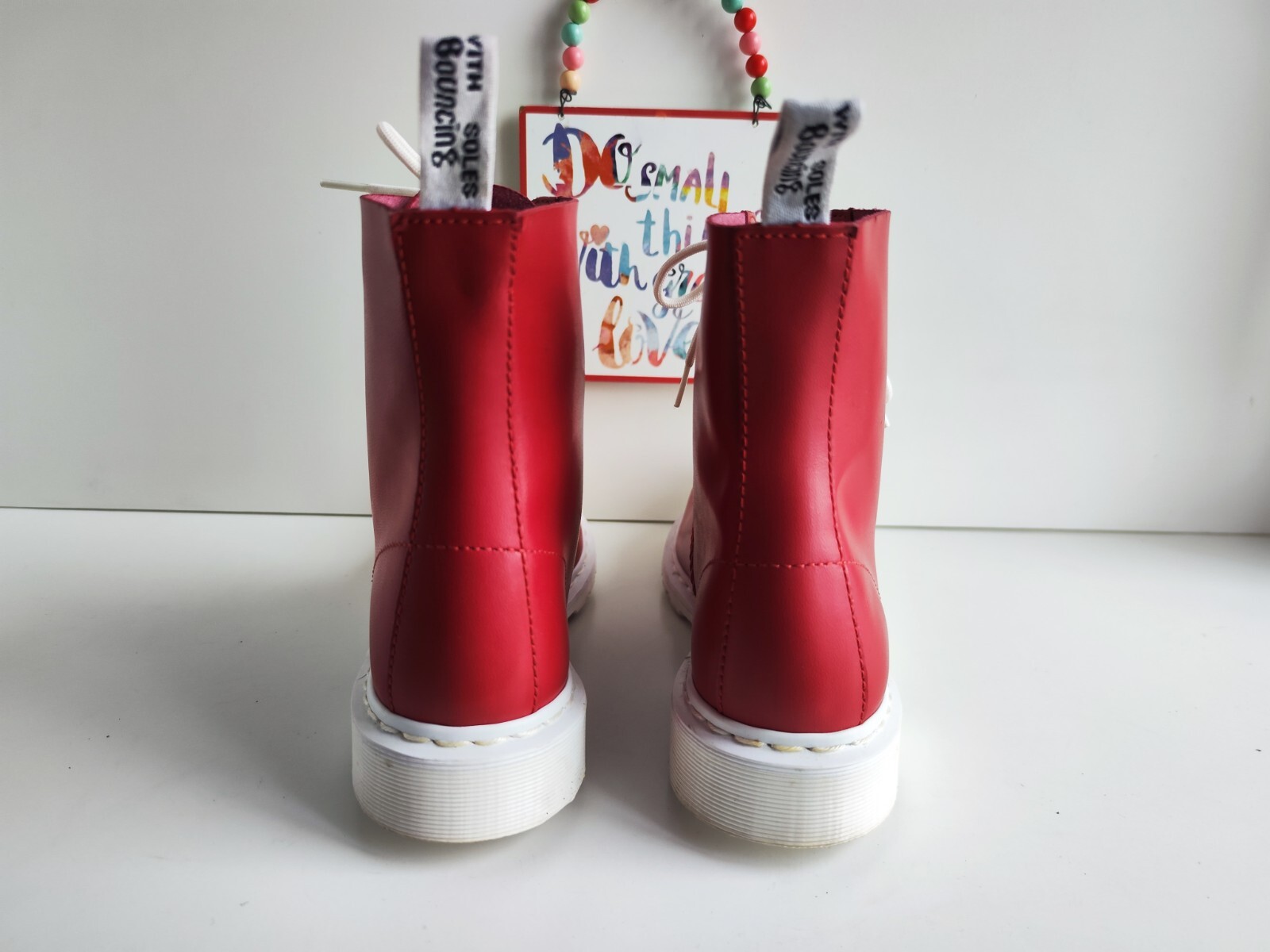 Dr Martens pascal Edith red pointed toe 1460 boot… - image 10