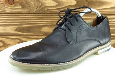 Steve Madden Packo Mens Derby Shoes Size 12 Business Casual Black Leather TURBO Black Leather Lace-Up Dress Shoe – Steve Madden main image 3