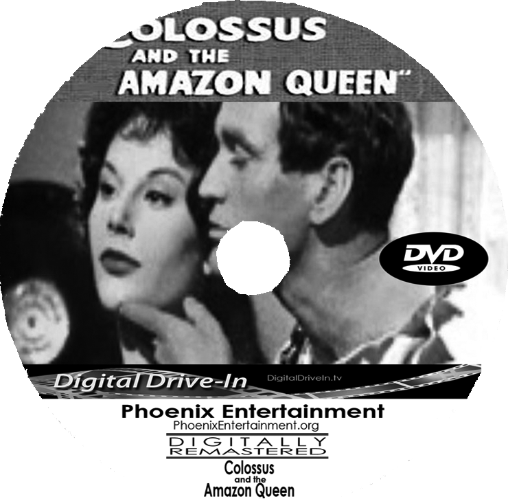 Colossus and the Amazon Queen 1960 Drama, Family, Historical Movie DVD