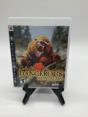 Cabela's Dangerous Hunts 2009 - Playstation 3 - CIB   Fast Shipping!