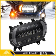 LED Projection Front Headlight Head Light Hi-low Beam For Road Glide 2015-2024