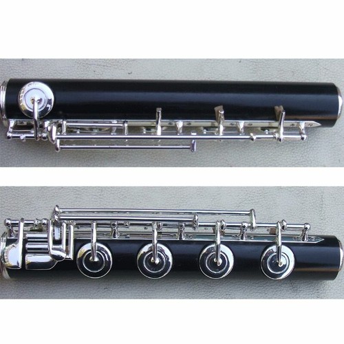 Professional Ebony Flute Foot 4 Keys Joint Diameter Interior 19.9 mm