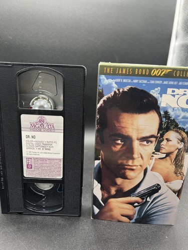 James Bond 007 VHS 1995 Dr. NO Sean Connery - Imagen 3 de 7