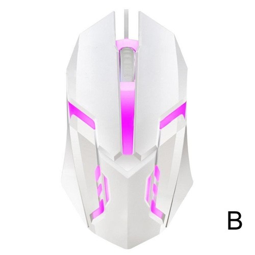 Gaming Mouse 7-Colors LED Backlight Ergonomics USB Gamer Wire Mouse d J7P2 - Picture 15 of 16
