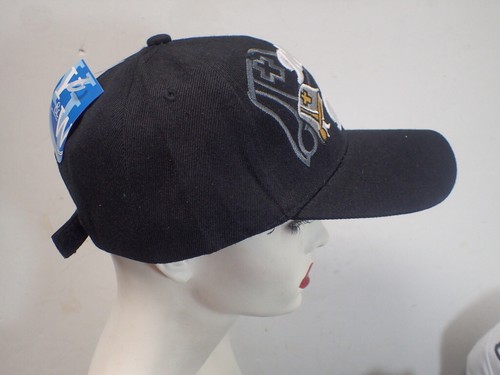 I LOVE JESUS & MAN OF FAITH RELIGIOUS LOGO BLACK BASEBALL CAP HAT NOS - 第 4/7 張圖片