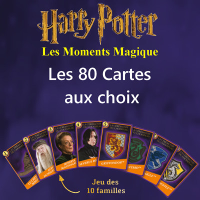 Harry Potter Karte und Fantastische Tierwesen Super U 2023 Magische Momente zur Auswahl