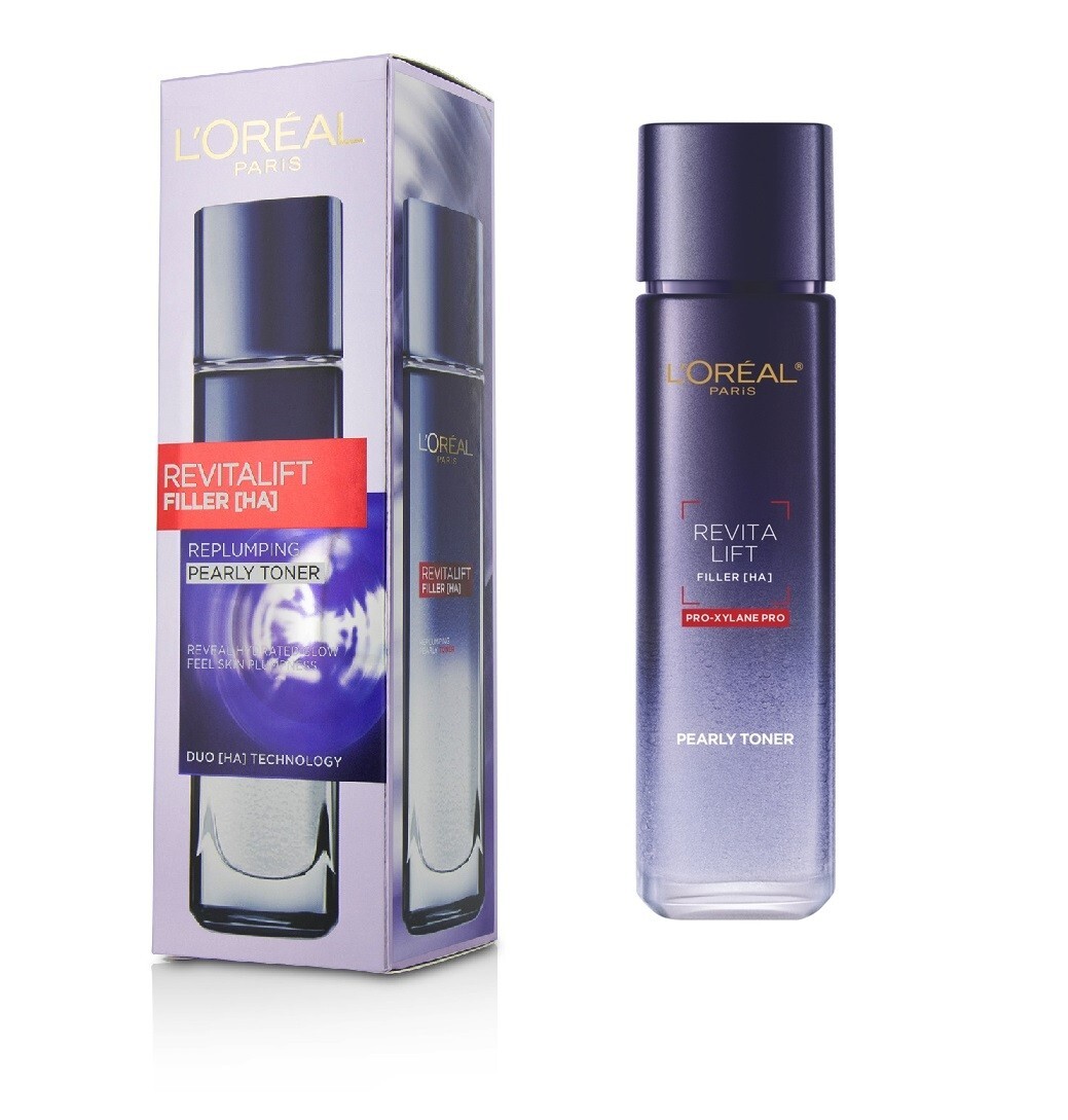 L'Oreal Paris L'Oreal Paris RevitaLift Filler [HA] Replumping Pearly Toner 130ml