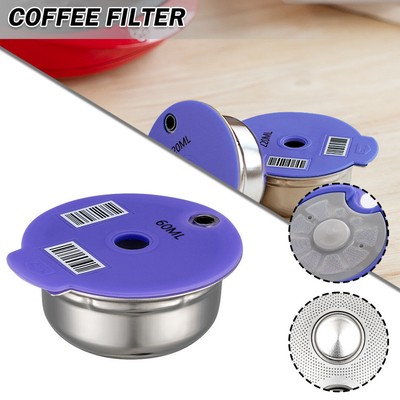 Nachfüllbare Pod Wiederverwendbare Kaffeekapseln mit Silikondeckel Bosch Tassimo