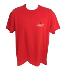 Vintage 90s American Hawaii Cruises SS Constitution T-Shirt Red XL USA Made FS!