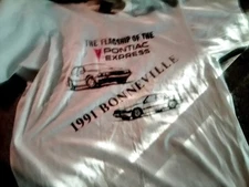 1991 pontiac Bonneville 2 Sided Single Stitch T Shirt sz XL