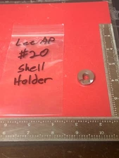 Lee Auto Prime Shell Holder #20 for .17, 17-K, .22 & .22-K Hornet. (Used)