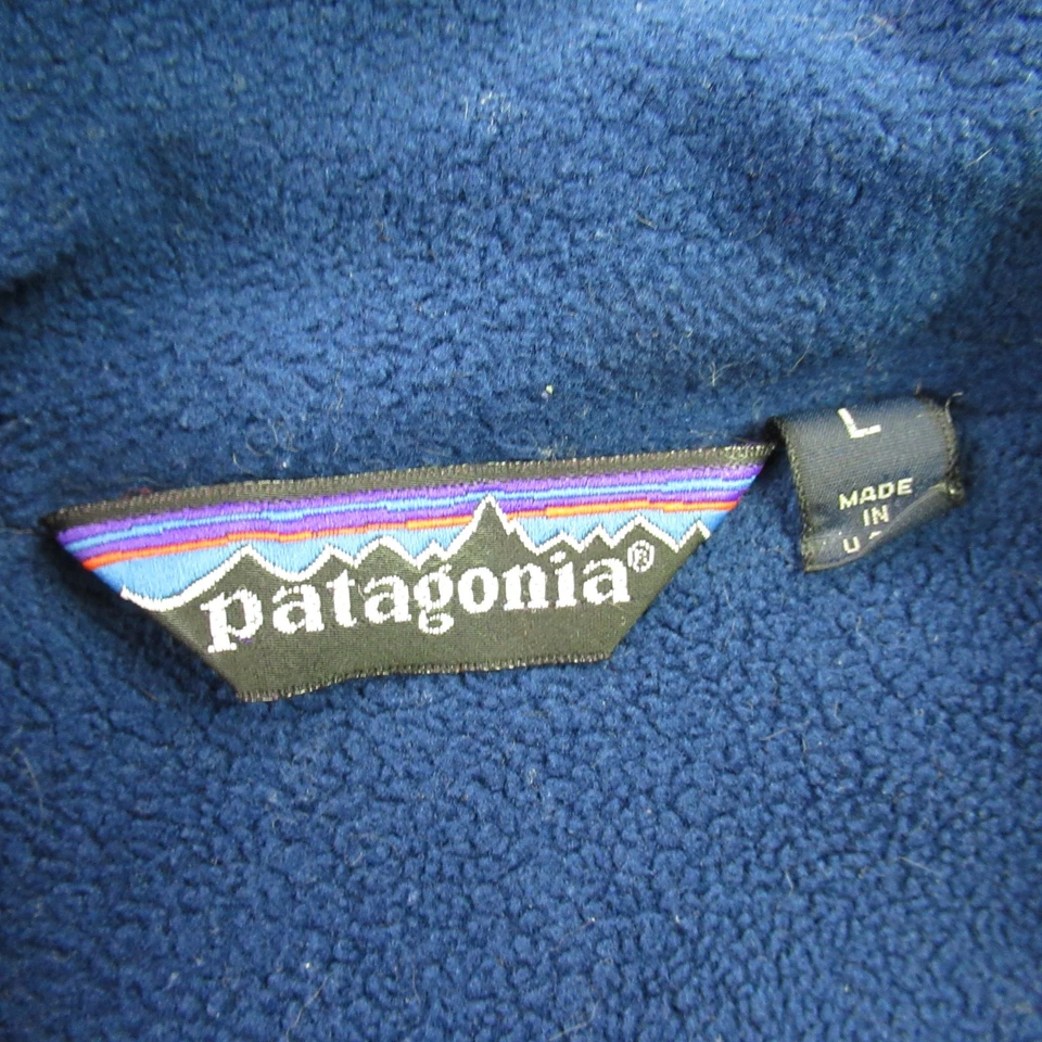 Куртка мужская Patagonia большая с длинным рукавом уличная легкая на молнии винтажная - Изображение 3 из 4