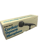 Realistic Radio Shack Professional Cardioid Dynamic Microphone 33-1073A NIB NEW