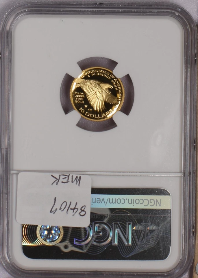 2018-W Gold American Liberty High Relief 1/10 oz. $10 NGC PF70 Ultra Cameo - Image 2 of 4