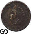 1908-S Indian Head Cent Penny *Better Date San Francisco Issue*