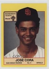 1987 Bohemian Hearth Bread San Diego Padres Joey Cora #4