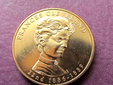 Medal - First Spouse Frances Cleveland 1st Term  Condition AU
