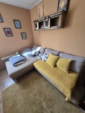 Schlafsofa mit Bettkasten, Verwandlungssofa, Funktionssofa, Ausziehbar