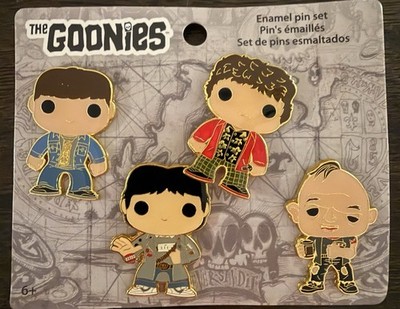 Funko POP! The Goonies Enamel Pin Set 4 Pins 2021
