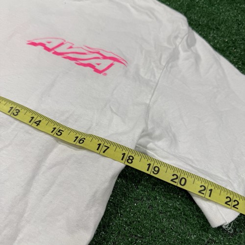 Vintage Avia Spike It Guava Game Volleyball T-Shirt 80s 90s Single Stitch L - Picture 7 of 8