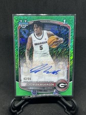 JEREMIAH WILKINSON Bowman Chrome 2025/26 Green /99 Auto