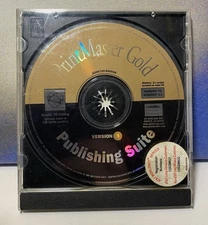 Printmaster Gold Publishing Suite Version 3.0 Retro Vintage Computer Win 95 CD