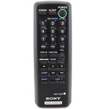 Sony Radio Cassette Remote Control Model RMT-CS33 Genuine Replacement