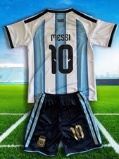 MESSI 10 ARGENTINA YOUTH SOCCER SET SIZE MEDIUM 24 7/8yrs
