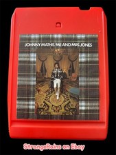 Johnny Mathis - Me And Mrs. Jones - 8 Track Tape NEW SPLICE / PLAY TESTED