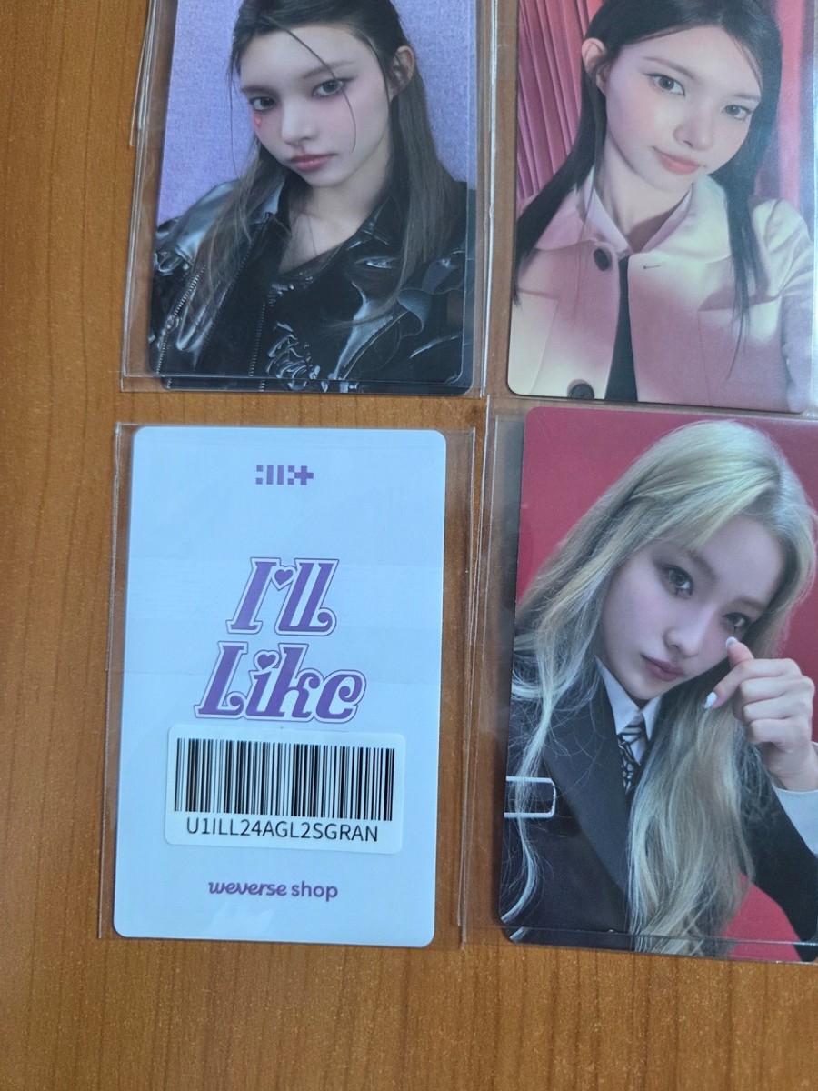 Iroha ILLIT Weverse POB Photocard Showcase Album I'LL LIKE YOU