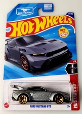 2025 Hot Wheels Silver Ford Mustang GTD 34/250 Mustang 60 1/5