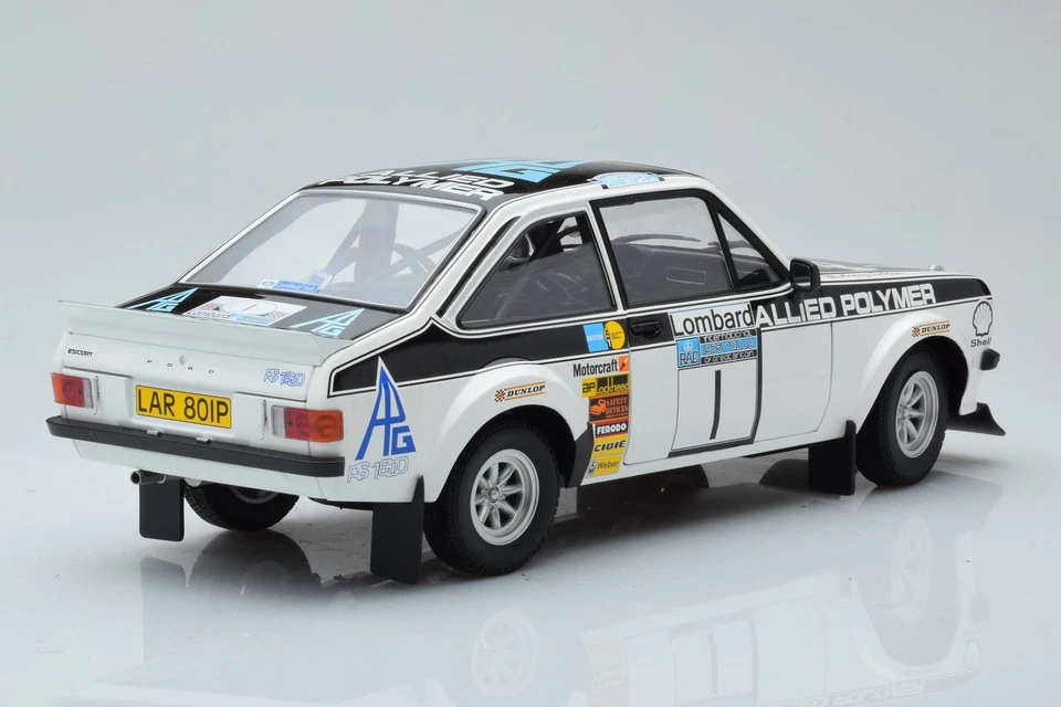 100758401 Ford Escort II RS 1800 Allied Polymer n1 Makinen Liddon Winners Rac Ra - Immagine 3 di 4