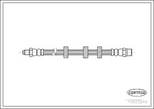 Flexible de frein Volvo S90
