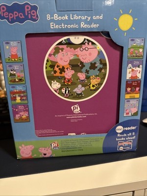 Peppa Pig: Me Reader 8-Book Library and Electronic Reader Sound Book Set by...