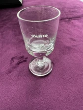 1970’s Varig Airlines Chrystal Glassware. Served In First Class 3 1/2 Inches