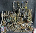 Costume Jewelry Lot 13lb Kramer Demi Parure Givenchy Trifari kJL Monet Johnson
