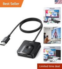 Bi-directional Hdmi Switch 2 Ports For 4k60hz Gaming And Home Theater