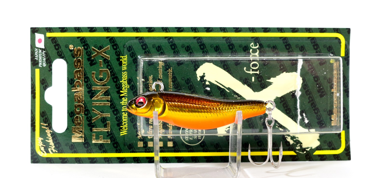 Megabass Flying X 52 mm 5.3 grams Sinking Lure GG Megakin Shad (7109)