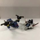 Vintage Transformers Ramjet Vs Scythe Complete Cybertron Mini Cons Set Of 2