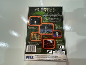 Mr. Bones (Sega Saturn, 1996) CIB Complete in Box w Manual, Registration Card VG