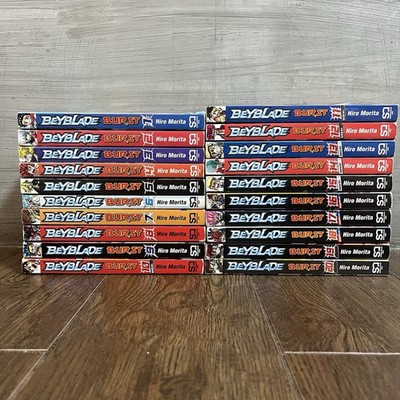 Beyblade Burst Manga Vol 1-20 Complete ENGLISH Shogakukan Asia