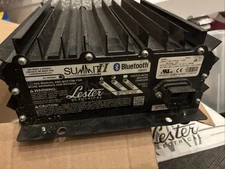 Lester Summit Series II Battery Charger 1050W 24/36/48V Bluetooth Untested 30400
